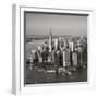 One World Trade Center and Lower Manhattan, New York City, New York, USA-Jon Arnold-Framed Photographic Print