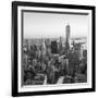 One World Trade Center and Lower Manhattan, New York City, New York, USA-Jon Arnold-Framed Photographic Print