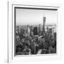 One World Trade Center and Lower Manhattan, New York City, New York, USA-Jon Arnold-Framed Photographic Print