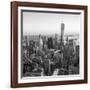 One World Trade Center and Lower Manhattan, New York City, New York, USA-Jon Arnold-Framed Photographic Print