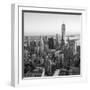 One World Trade Center and Lower Manhattan, New York City, New York, USA-Jon Arnold-Framed Photographic Print