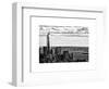 One World Trade Center and Statue of Liberty Views, Manhattan, New York, White Frame-Philippe Hugonnard-Framed Art Print