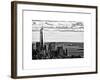 One World Trade Center and Statue of Liberty Views, Manhattan, New York, White Frame-Philippe Hugonnard-Framed Art Print