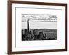 One World Trade Center and Statue of Liberty Views, Manhattan, New York, White Frame-Philippe Hugonnard-Framed Art Print