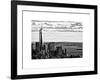 One World Trade Center and Statue of Liberty Views, Manhattan, New York, White Frame-Philippe Hugonnard-Framed Art Print