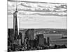 One World Trade Center and Statue of Liberty Views, Manhattan, New York-Philippe Hugonnard-Mounted Photographic Print