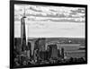 One World Trade Center and Statue of Liberty Views, Manhattan, New York-Philippe Hugonnard-Framed Photographic Print