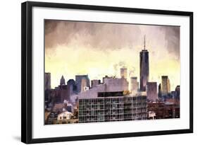 One World Trade Center Cityscape-Philippe Hugonnard-Framed Giclee Print