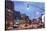 One World Trade Center from 7th Avenue, Greenwich Village, Manhattan, New York City, New York, USA-Jon Arnold-Stretched Canvas