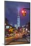 One World Trade Center from 7th Avenue, Greenwich Village, Manhattan, New York City, New York, USA-Jon Arnold-Mounted Photographic Print