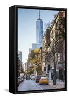 One World Trade Center from Soho, New York City, New York, USA-Jon Arnold-Framed Stretched Canvas