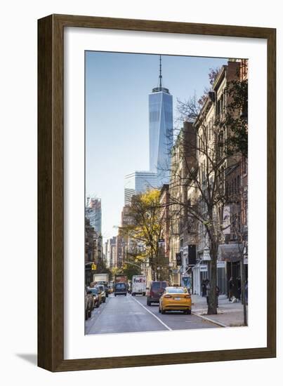 One World Trade Center from Soho, New York City, New York, USA-Jon Arnold-Framed Photographic Print