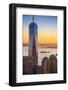 One World Trade Center, Lower Manhattan, New York City, New York, USA-Jon Arnold-Framed Photographic Print