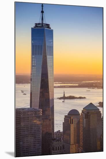 One World Trade Center, Lower Manhattan, New York City, New York, USA-Jon Arnold-Mounted Photographic Print