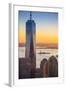 One World Trade Center, Lower Manhattan, New York City, New York, USA-Jon Arnold-Framed Photographic Print