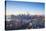 One World Trade Center, Manhattan and Brooklyn Bridges, Manhattan, New York City, New York, USA-Jon Arnold-Stretched Canvas