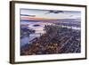 One World Trade Center, Manhattan and Brooklyn Bridges, Manhattan, New York City, New York, USA-Jon Arnold-Framed Photographic Print