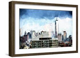 One World Trade Center Skyline-Philippe Hugonnard-Framed Giclee Print