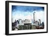 One World Trade Center Skyline-Philippe Hugonnard-Framed Giclee Print