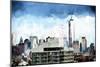 One World Trade Center Skyline-Philippe Hugonnard-Mounted Giclee Print