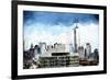 One World Trade Center Skyline-Philippe Hugonnard-Framed Giclee Print