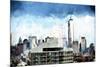 One World Trade Center Skyline-Philippe Hugonnard-Mounted Giclee Print