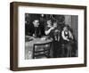 One Year Old Baby Boy Gets a Drink of Coca Cola in Front of the Christmas Tree, Ca. 1946-null-Framed Photographic Print