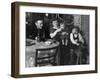 One Year Old Baby Boy Gets a Drink of Coca Cola in Front of the Christmas Tree, Ca. 1946-null-Framed Photographic Print