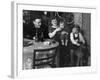 One Year Old Baby Boy Gets a Drink of Coca Cola in Front of the Christmas Tree, Ca. 1946-null-Framed Photographic Print