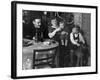 One Year Old Baby Boy Gets a Drink of Coca Cola in Front of the Christmas Tree, Ca. 1946-null-Framed Photographic Print