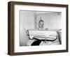 One Year Old Baby Girl Enjoys Her Bath, Ca. 1953-null-Framed Photographic Print
