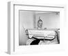 One Year Old Baby Girl Enjoys Her Bath, Ca. 1953-null-Framed Photographic Print