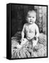 One Year Old Baby Girl Portrait, Ca. 1919-null-Framed Stretched Canvas