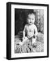 One Year Old Baby Girl Portrait, Ca. 1919-null-Framed Photographic Print