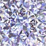 Diamond Geometric Pattern Of Colored Brilliant Triangles-oneo-Mounted Art Print