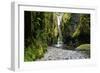 Oneonta Creek in Oneonta Gorge, Columbia River National Scenic Area, Oregon, United States-Craig Tuttle-Framed Photographic Print