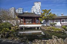 Chinese Garden in Vancouver, British Columbia, Canada-onepony-Photographic Print