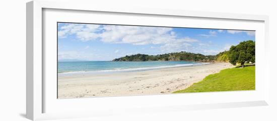 Oneroa Beach, Waiheke Island, Auckland, North Island, New Zealand, Pacific-Matthew Williams-Ellis-Framed Photographic Print