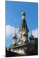 Onion Domes of Church of St Nikolai-null-Mounted Giclee Print