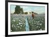 Onion Field-null-Framed Art Print