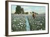 Onion Field-null-Framed Art Print