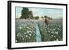 Onion Field-null-Framed Art Print