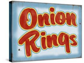 Onion Rings Distressed-Retroplanet-Stretched Canvas