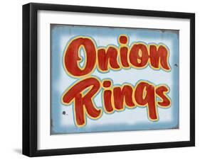 Onion Rings Distressed-Retroplanet-Framed Giclee Print