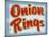 Onion Rings Distressed-Retroplanet-Mounted Giclee Print