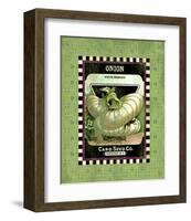 Onion Seed Pack-null-Framed Giclee Print