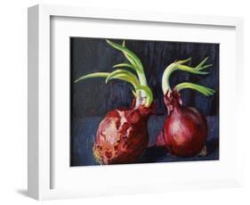 Onions 2021 (oil)-Tilly Willis-Framed Giclee Print