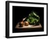 Onions And Lettuce-Antonio Zoccarato-Framed Giclee Print