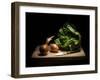Onions And Lettuce-Antonio Zoccarato-Framed Giclee Print