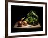 Onions And Lettuce-Antonio Zoccarato-Framed Giclee Print